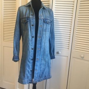 Long jean jacket💙😻